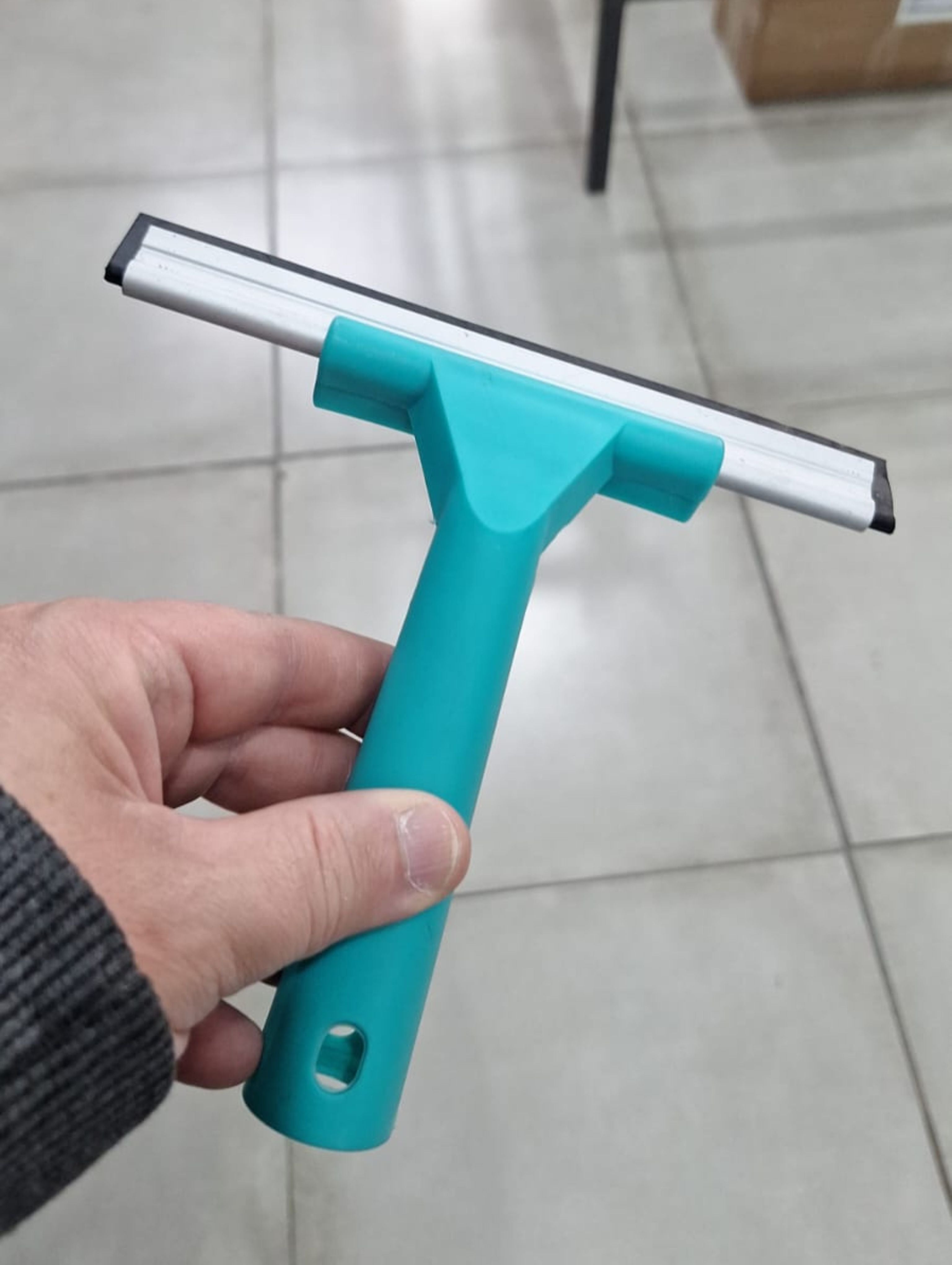 RODO DE LIMPEZA AZUL/CINZA