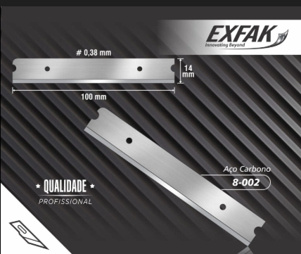 LÂMINA RASPADOR ARQUITETURA EXFAK