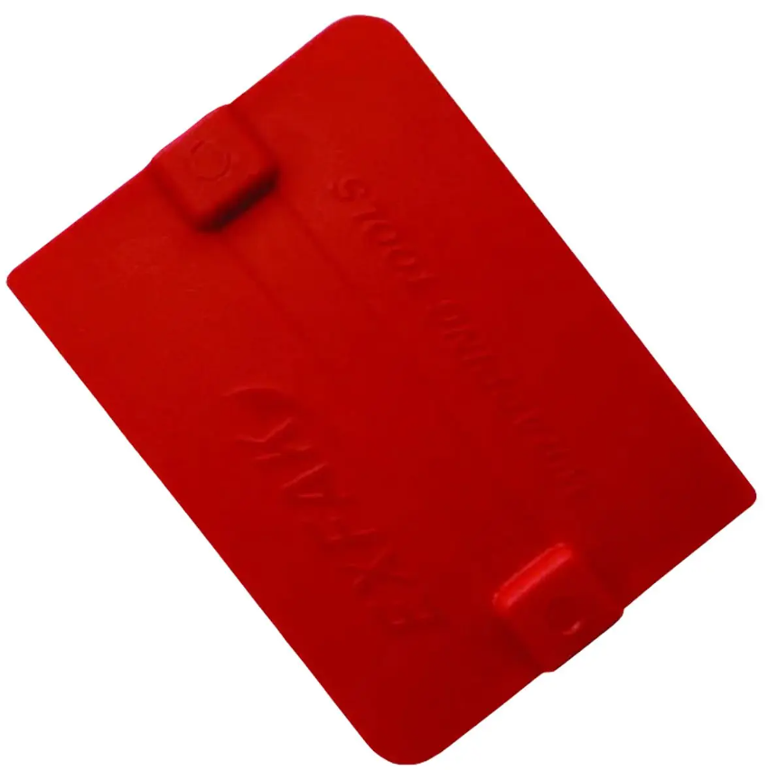 ESPÁTULA IMA SEMI FLEXIVEL SILICONE VERMELHA