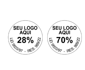 KIT CHANCELA SELO HOLOGRÁFICO