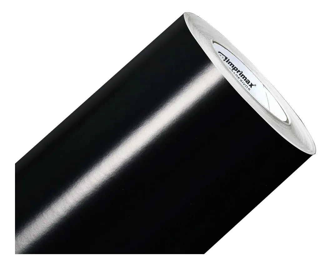 Vinil Gold max preto brilhante - 1,22m
