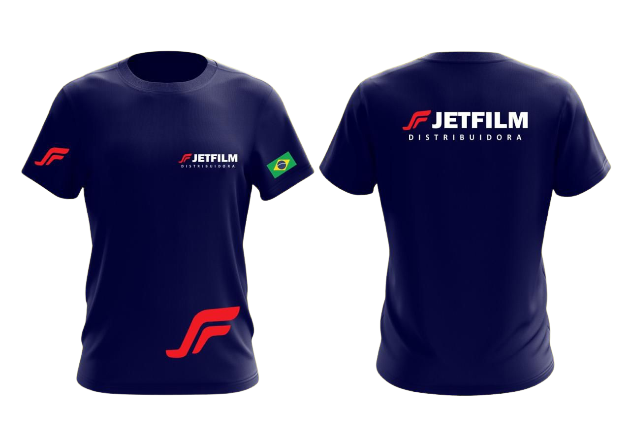 CAMISETA MALHA FRIA - JETFILM