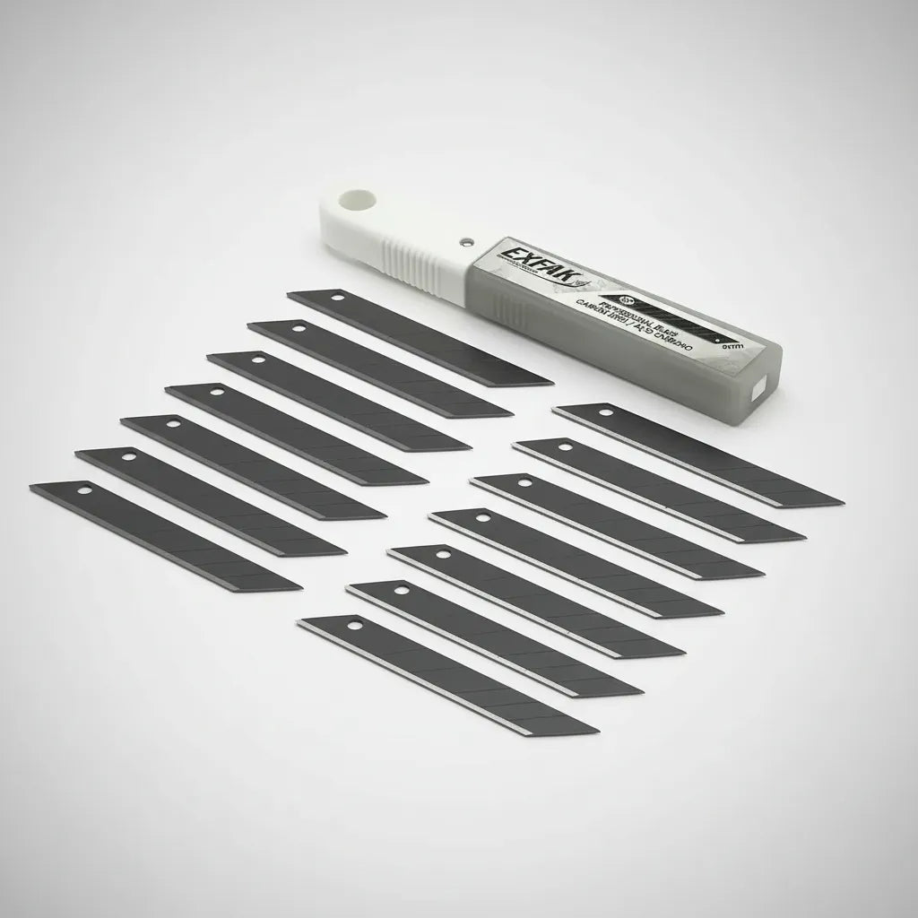 LÂMINA ESTILETE 9MM 30° EXFAK
