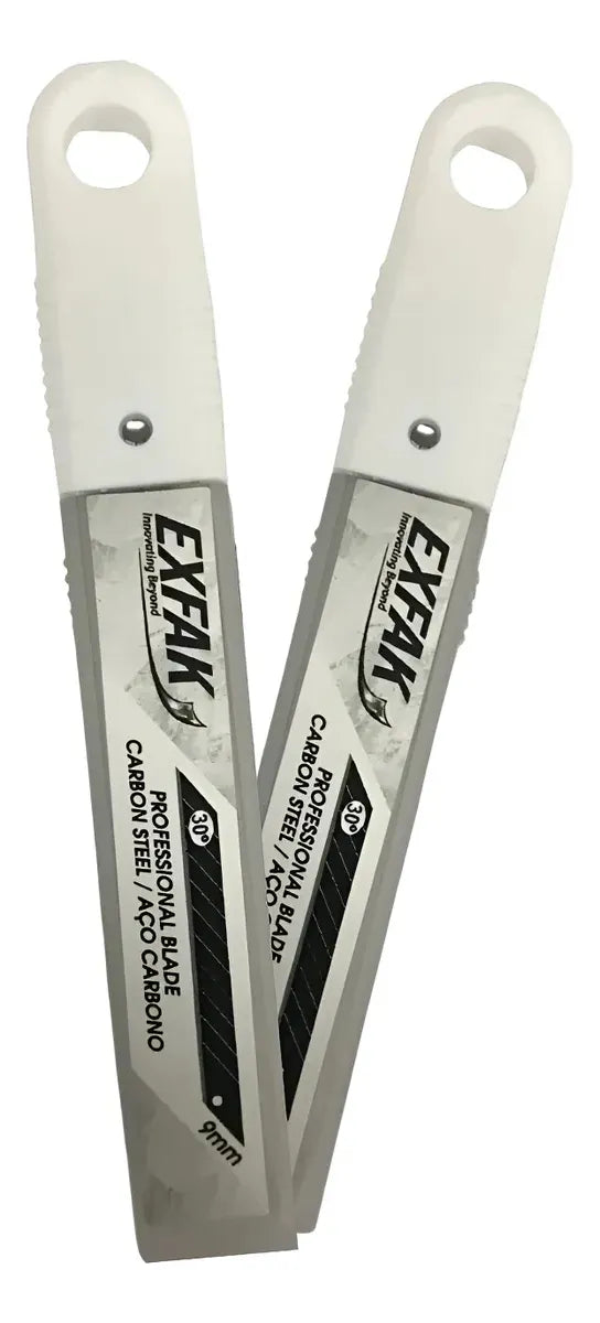 LÂMINA ESTILETE 9MM 30° EXFAK