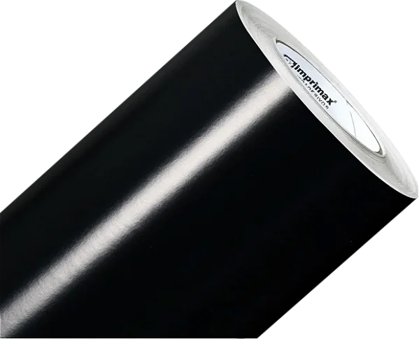 Vinil Silver max preto brilho - 1,22m